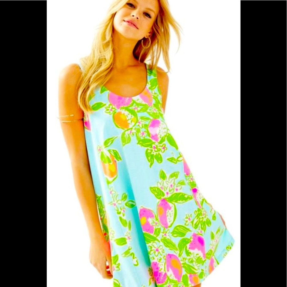 Lilly Pulitzer Carmel Dress in Pink Lemonade Size Small